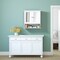 Costway New Bathroom Wall Cabinet Double Mirror Door Cupboard Storage Medicine Cabinet Shelf White